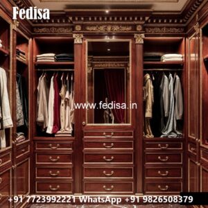 Designer Wardrobe Design with Premium Finishes No-11227