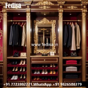 Wardrobe Design with Smart Organization Features No-11254