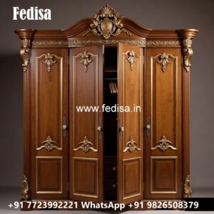 Wardrobe Design with Stylish Handle Details No-11272
