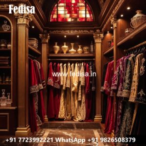 Wardrobe Design Inspiration with Elegant Decor No-11305