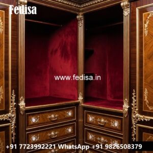 Designer Wardrobe Design with Mirror Finish No-11314