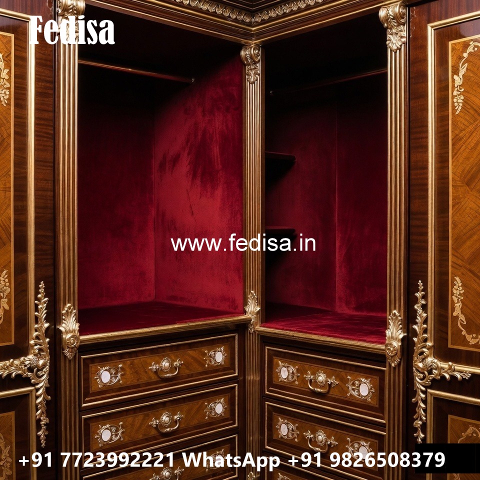 Designer Wardrobe Design with Mirror Finish No-11314