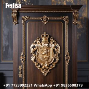 Elegant Wardrobe Design with Decorative Style No-11329