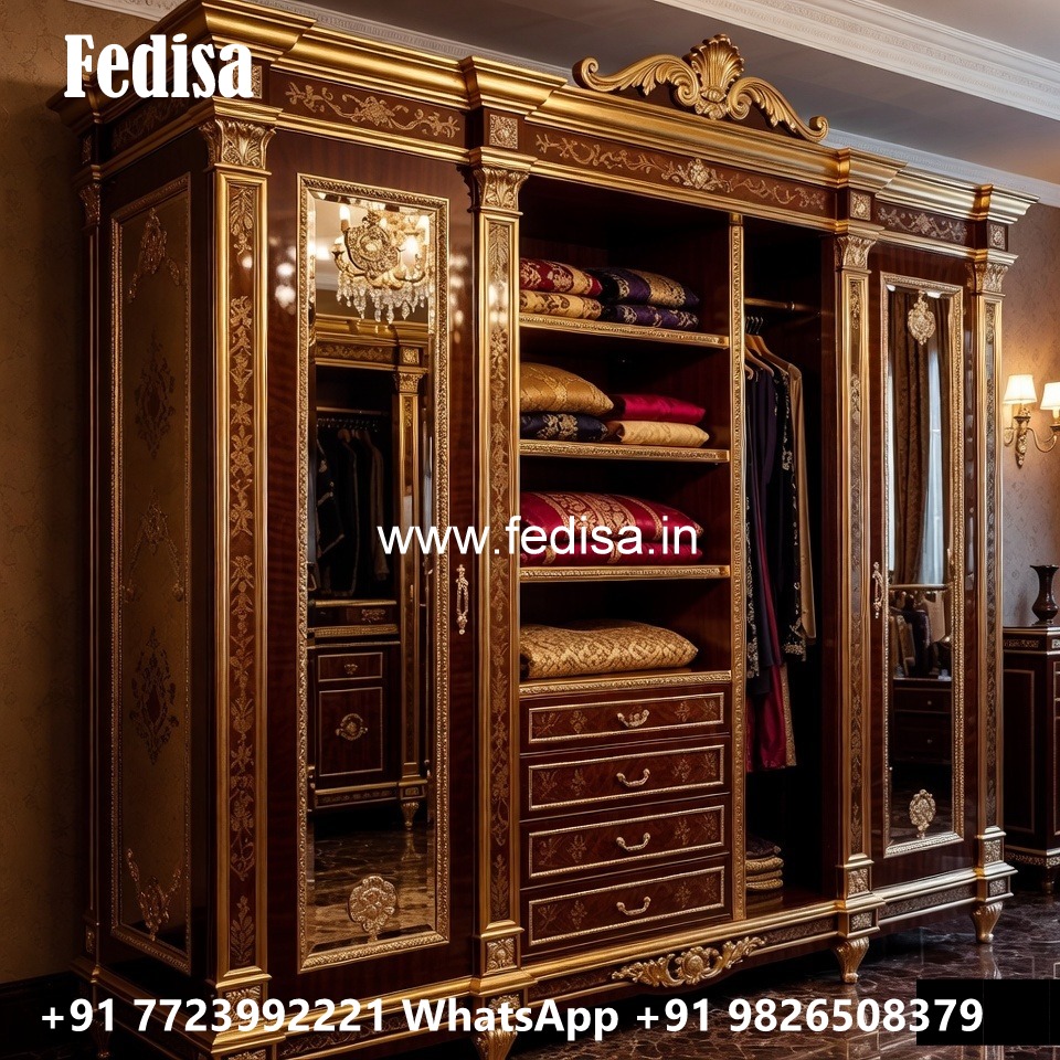 Luxury Wardrobe Design with Functional Features No-11340