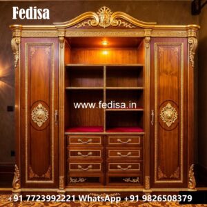 Premium Wardrobe Design with Glass Finish No-11343