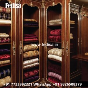 Stylish Wardrobe Design with Luxury Decor No-11344