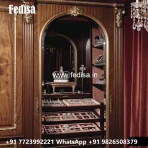 Elegant Wardrobe Design with Rich Texture No-11348