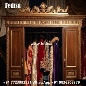 Luxury Wardrobe Design for Spacious Interiors No-11349