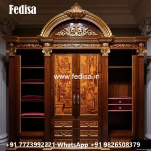 Smart Wardrobe Design with Stylish Storage No-11350