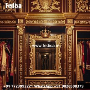 Modern Wardrobe Design with Elegant Decor No-11364