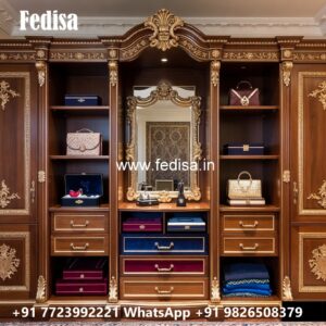 Wardrobe Design Ideas with Smart Layout No-11383