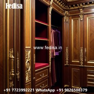 Modern Wardrobe Design with Sliding Glass Doors No-11389