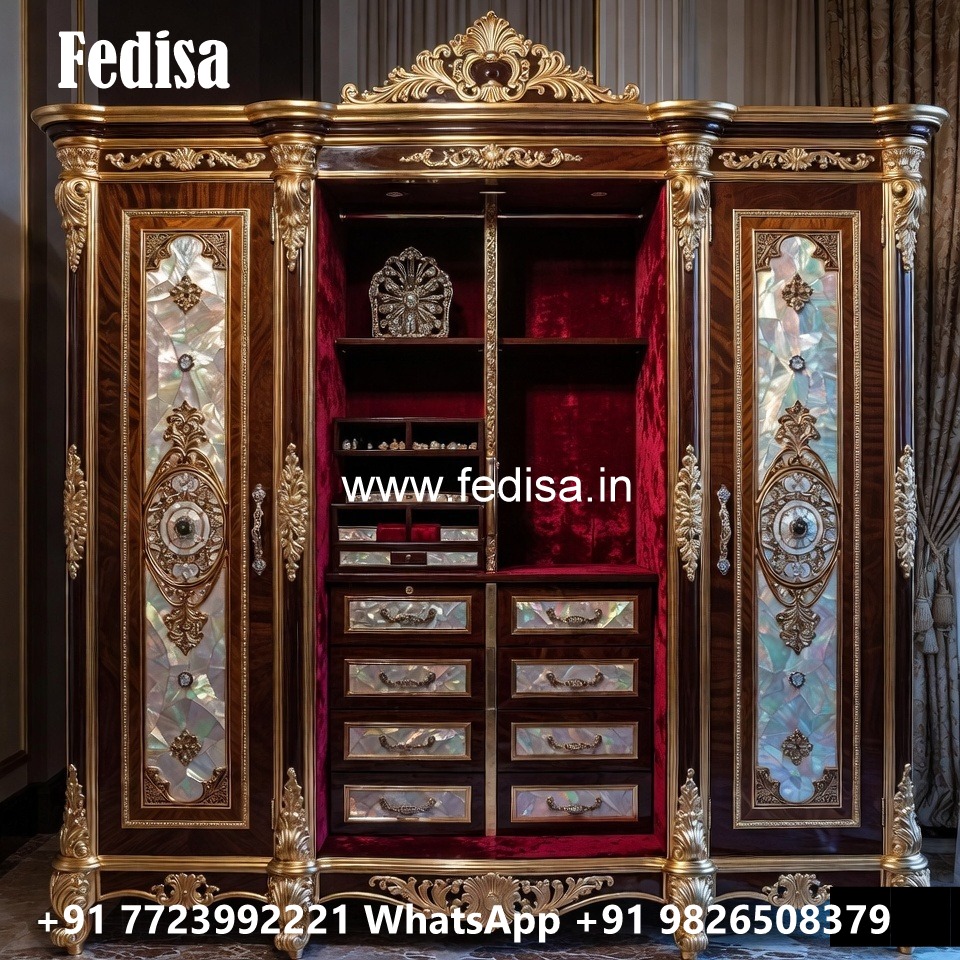 Luxury Wardrobe Design with Smart Shelving No-11400