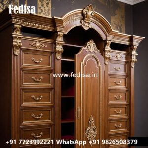 Modern Wardrobe Design with Luxury Features No-11404