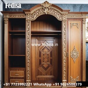Stylish Wardrobe Design with Luxury Details No-11411