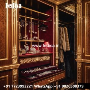 Contemporary Wardrobe Design with Smart Features No-11428