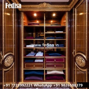 Luxury Wardrobe Design with Sophisticated Decor No-11439