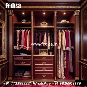 Elegant Wardrobe Design with Functional Beauty No-11443