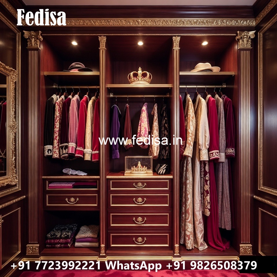 Elegant Wardrobe Design with Functional Beauty No-11443