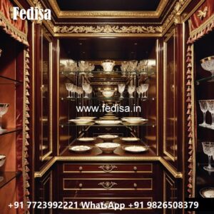Luxury Wardrobe Design with Contemporary Layout No-11444