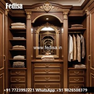 Contemporary Wardrobe Design with Sleek Doors No-11451