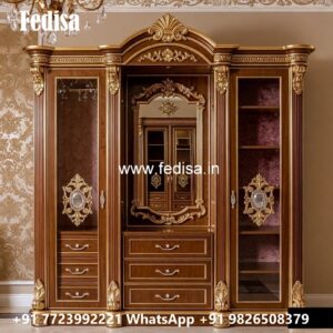 Premium Wardrobe Design with Elegant Storage No-11454