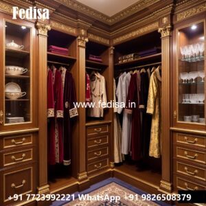 Luxury Wardrobe Design with Premium Glass Doors No-11467