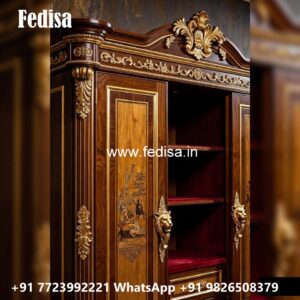 Traditional Wooden Wardrobe Design for Homes No-11809