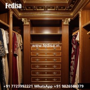 Classic Wardrobe Design with Elegant Detailing No-11827