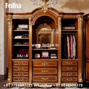 Elegant Wooden Wardrobe Design Concepts No-11833