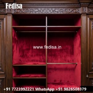 Classic Wardrobe Design with Premium Wood No-11852