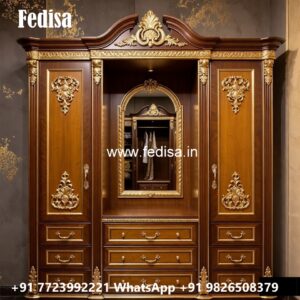 Traditional Closet Design with Rich Finish No-11872