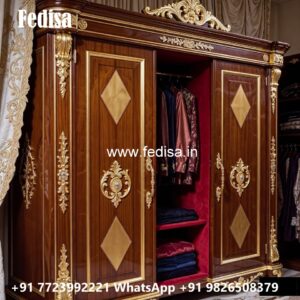Elegant Closet Design with Classic Details No-11883