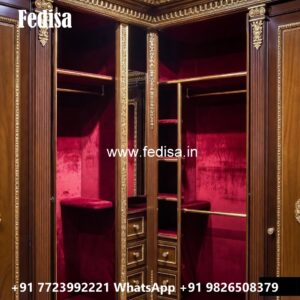 Elegant Wooden Wardrobe for Luxury Homes No-11889