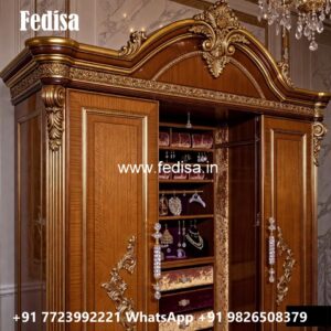 Classic Closet Design with Decorative Mirrors No-11890