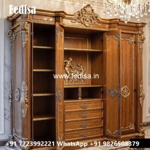 Antique Closet Design with Wooden Beauty No-11899
