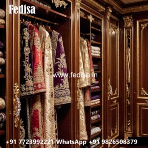 Elegant Wardrobe Design with Traditional Style No-11904
