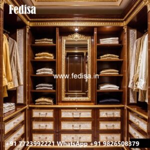 Classic Wardrobe Design with Luxury Storage No-11909