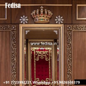 Classic Wooden Wardrobe with Decorative Beauty No-11912