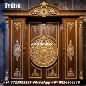 Classic Closet Design with Rich Wooden Finish No-11948