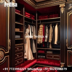 Royal Style Closet Design with Luxury Finish No-11963