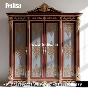 Classic Wardrobe Design with Stylish Storage No-11967