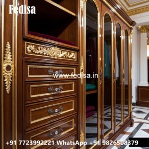 Vintage Wardrobe Design with Rich Elegance No-11969