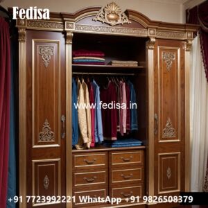 Luxury Wardrobe Design with Royal Inspiration No-11972