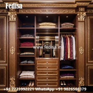 Timeless Closet Design with Decorative Features No-11973