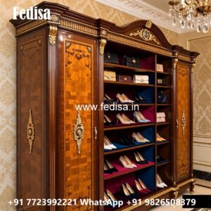 Luxury Classic Wardrobe with Rich Texture No-11978