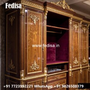 Timeless Wardrobe Design with Elegant Features No-11987