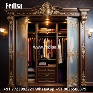 Royal Luxury Wardrobe with Timeless Charm No-11994