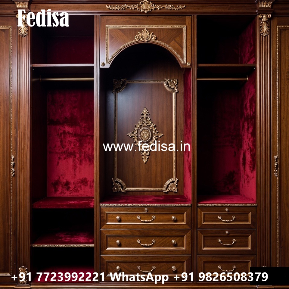 Classic Wardrobe Design with Sophisticated Style No-12000