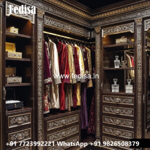 Traditional Wooden Closet with Premium Appeal No-12007